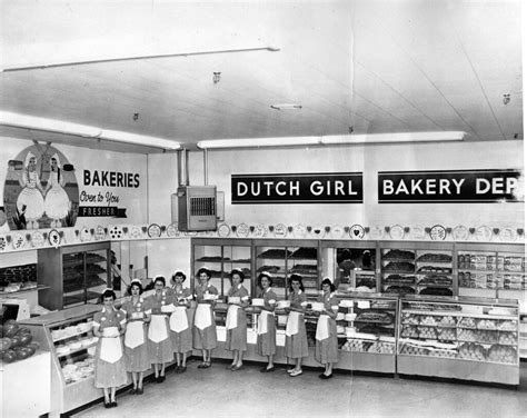 Dutch Girl Bakery employees, 1955 | Bakery department in an … | Flickr