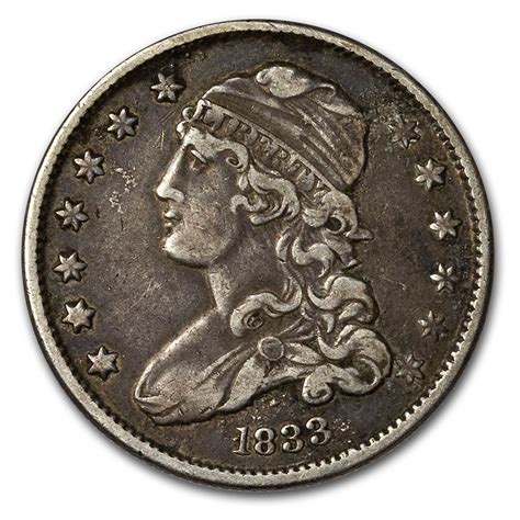 Buy 1833 Capped Bust Quarter XF | APMEX