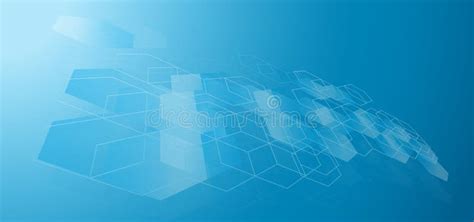 The Abstract Blue Graphic for Background Content. Stock Illustration ...