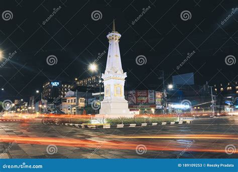 Yogyakarta, Indonesia - November, 2019: Tugu Jogja Or Yogyakarta Monument, Indonesia. Taken In ...