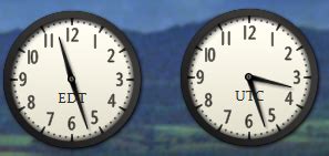 taskbar - A Windows clock to show both UTC and local time? - Super User