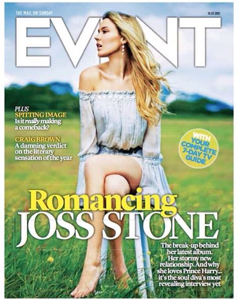 Joss Stone | Joss stone, Magazine cover, Sensation