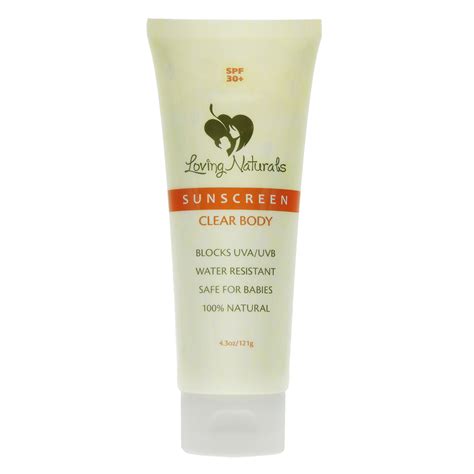 Clear Body SPF 30+ Sunscreen Non-Nano Zinc Oxide UVA/UVB 4.3 oz ...