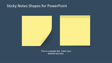 Sticky Notes PowerPoint Template - SlideModel