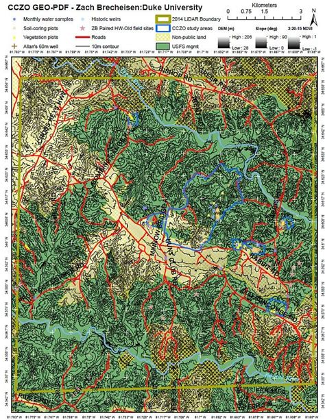 CCZO multi-layer geospatial pdf map updated! | Calhoun Critical Zone ...