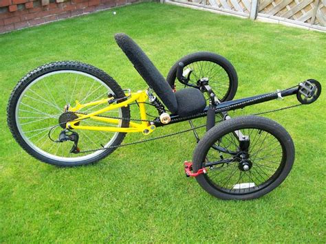 AtomicZombie Bikes, Trikes, Recumbents, Choppers, Ebikes, Velos and more: Yellowtail recumbent ...