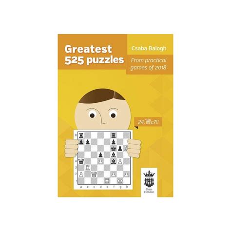 Csaba Balogh: 525 Greatest Chess Puzzles, 19,95