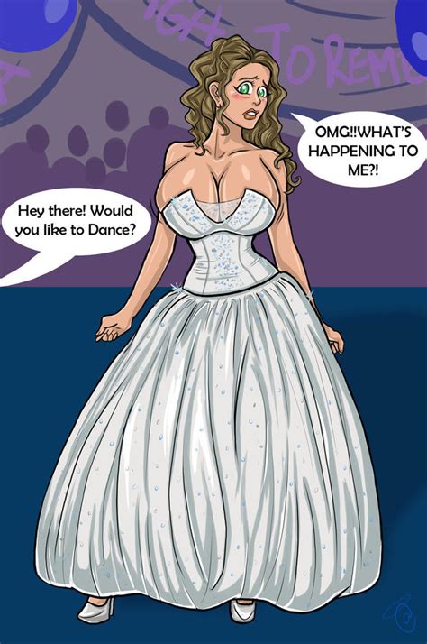 Busty Prom Dress TG by K1tty-Marshmell0w on DeviantArt