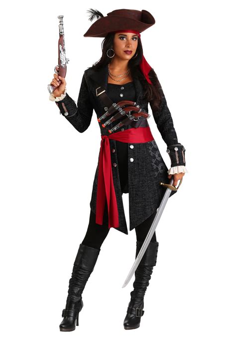 Plus Size Women's Fearless Pirate Costume