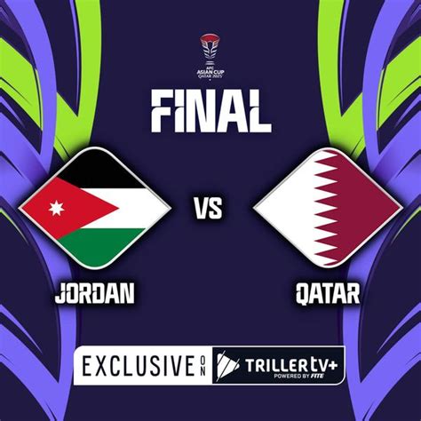 AFC Asian Cup Qatar 2023: Jordan vs Qatar - Official Replay - TrillerTV - Powered by FITE