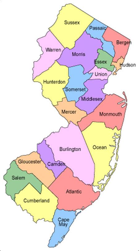 NJ Counties - NJTGO.com