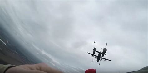 Watch What Happens When Paratroopers Jump With a GoPro