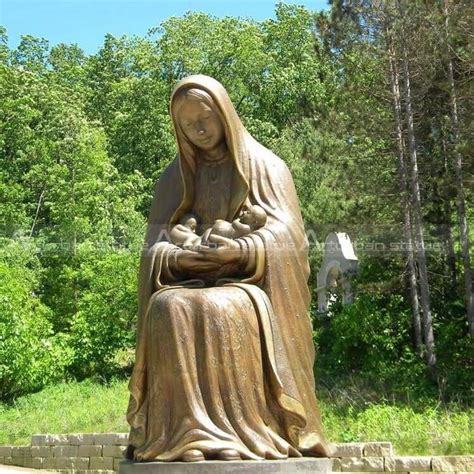 Mary Joseph and Baby Jesus Statue for garden decoration