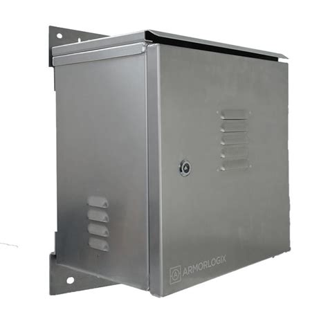 19x19x12 Aluminum Outdoor Weatherproof Enclosure by ArmorLogix