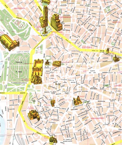 GIS Research and Map Collection: Madrid, Spain Maps Available from Ball ...