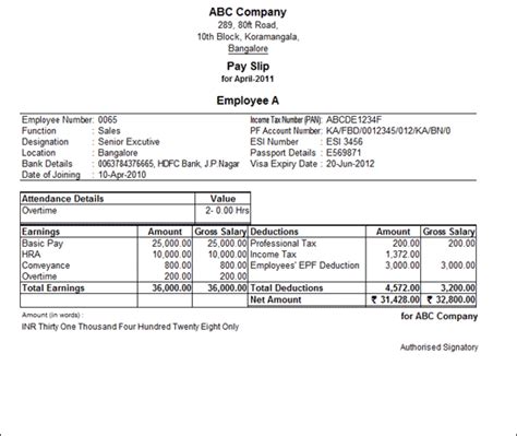 What is a Pay Stub? | Examples for Businesses | Tally Solutions