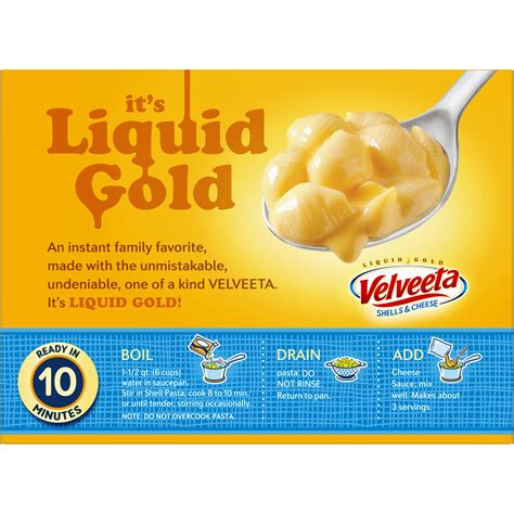 32 Velveeta Mac And Cheese Nutrition Label - Labels Design Ideas 2020