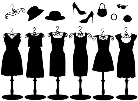 Black Dress & Accessories Free Stock Photo - Public Domain Pictures