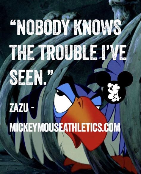 Lion King Quotes - Zazu “Nobody knows the trouble I’ve seen” | Lion king quotes, King quotes ...