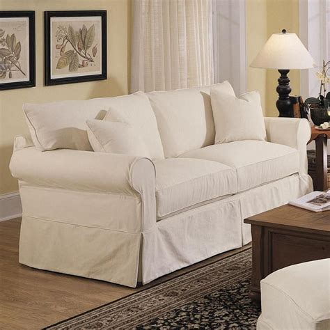 Love this White Slipcover Sofa, Slipcovered Sofa, Slipcovers, Linen ...