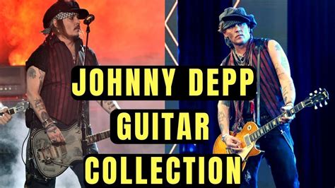 Johnny Depp Guitar Collection Solo Playing - YouTube