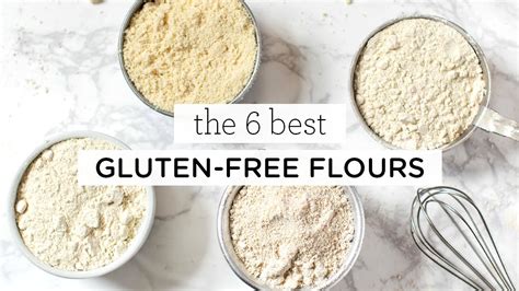 6 BEST GLUTEN-FREE FLOURS ‣‣ for all your baking recipes! - 40 Day Shape Up