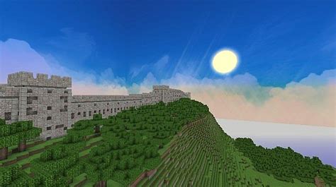 The Great Wall Of China Minecraft Map