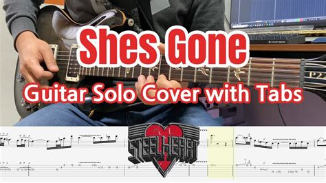 Shes Gone (Guitar Solo Cover with Tabs) - YouTube