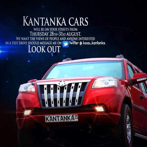 ABIBIMAN NSOROMMA (STAR OF AFRICA): KANTANKA CARS ON YOUR STREETS.