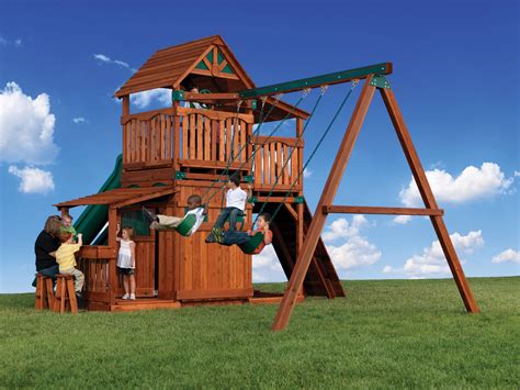 Backyard Adventures Titan Treehouse 3 Outdoor Playsets