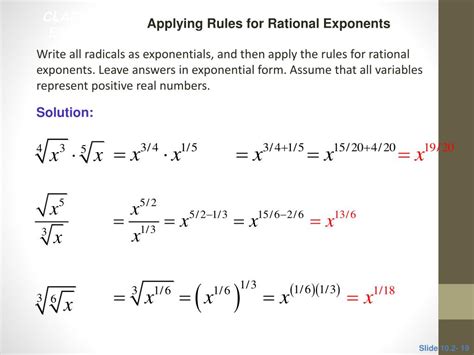 PPT - 10.2 Rational Exponents PowerPoint Presentation, free download - ID:5522201