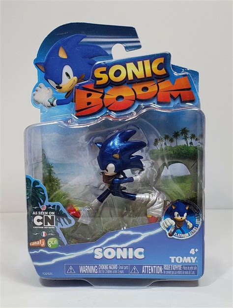 SONIC BOOM SONIC THE HEDGEHOG ACTION FIGURE PLATINUM SERIES SEGA MOSC ...