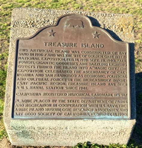 Read the Plaque - Treasure Island