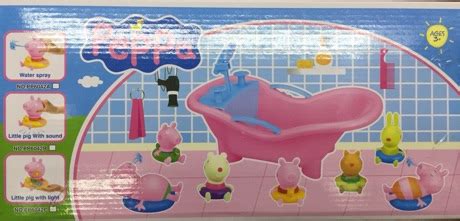 Make Bathtime Fun w/ Peppa Pig Bathroom Play Set- w/ Lights | Shopee Philippines