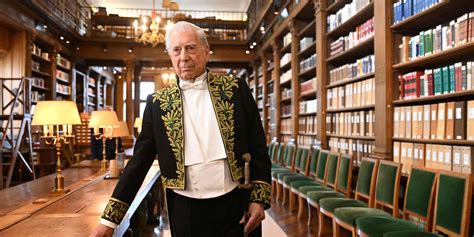 Nobel winner Mario Vargas Llosa inducted into Académie Française