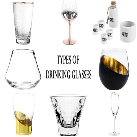 The Ultimate Guide to Different Types of Drinking Glasses – MyGift