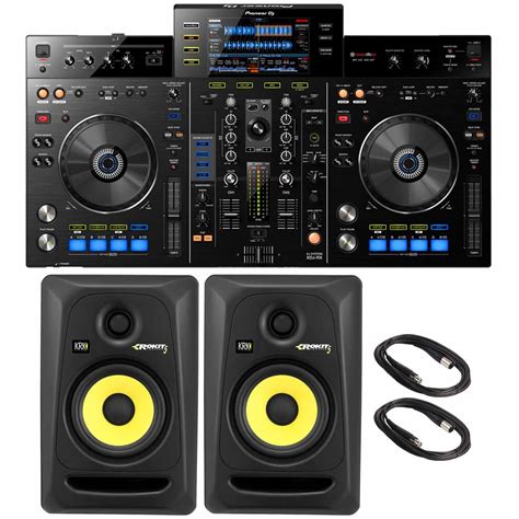 Pioneer DJ XDJ-RX Rekordbox DJ System with KRK Rokit RP5G3 5″ Powered ...