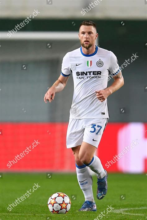 Milan Skriniar Action During Uefa Champions Editorial Stock Photo ...