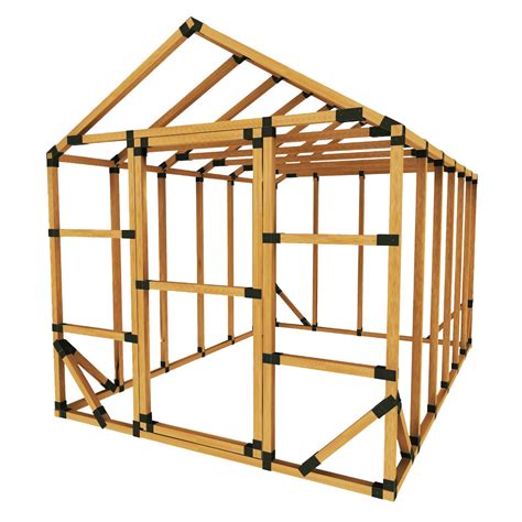 8X12 Standard Greenhouse Kit - E-Z Frame Structures