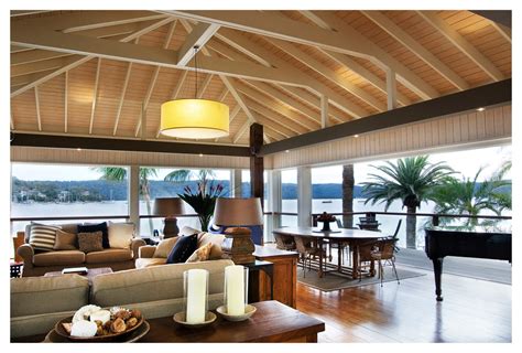 Barrenjoey Beach House - Beach Style - Family Room - Sydney - by Walter Barda Design | Houzz