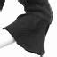 Women Black Cable Knit Ruffle Peplum Wool Angora Sweater Cardigan ...