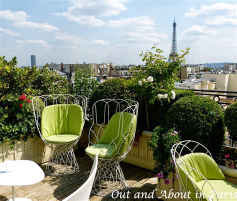 Eiffel Tower or Arc de Triomphe? Hotel Raphael's terrace has ...