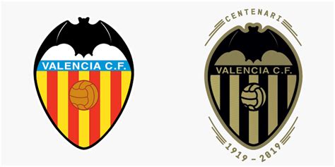 100 Years Old - Full Valencia CF Logo History - Footy Headlines