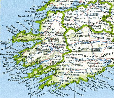 machine video Voorspellen ring of kerry hiking map Allerlei soorten Het ...