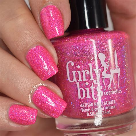 Manicure Manifesto: Girly Bits Cosmetics Sequins & Satin Pants Collection Swatches & Review