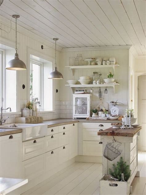 Elegant White Kitchen Interior Designs - For Creative Juice