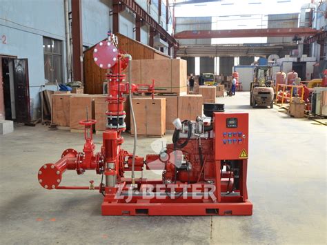 Diesel engine fire pump set--Better Technology Co., Ltd.