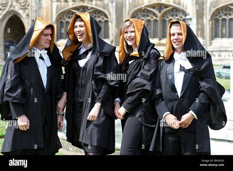 CAMBRIDGE UNIVERSITY STUDENTS ON GRADUATION DAY Stock Photo - Alamy