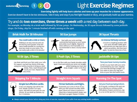 Light Exercise Regimes | Light exercise, Exercise, How are you feeling