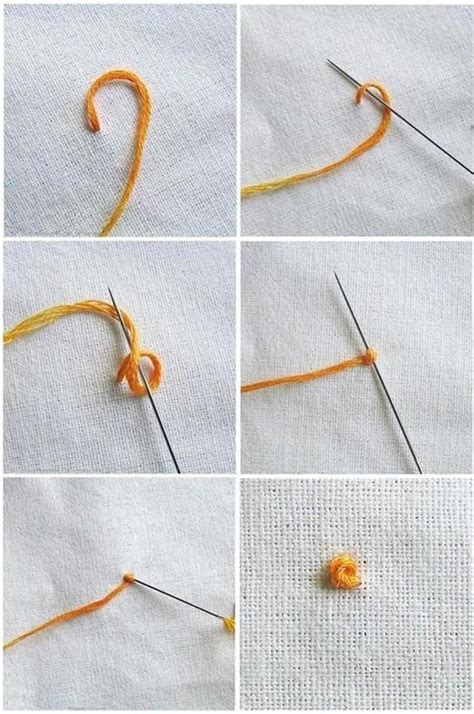 Embroidery French Knot Tutorial | Custom Embroidery